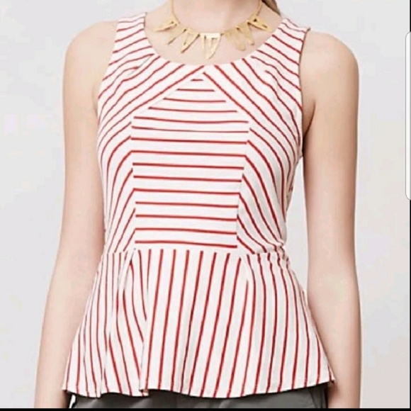 Anthropologie Tops - *Host Pick* Anthropologie Leifnotes Peplum Top